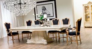Dining room furniture new jersey, nj, staten island, hoboken. Classic Dining Table Apollonia Silik Crystal Rectangular For Hotel