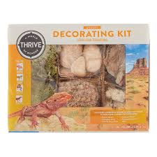 Thrive Desert Reptile Decorating Kit In 2020 Reptiles Reptile Habitat Desert Decor