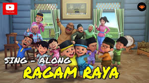 I do not own any of upin ipin. Upin Ipin Ragam Raya Sing Along Youtube