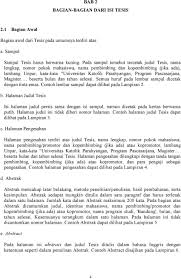 Bab 4 hasil penelitian dan pembahasan. Pedoman Penulisan Tesis Pdf Free Download