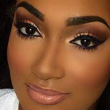 41 Best Natural Prom Makeup Ideas To Makes You Look Beautiful Addicfashion Makeup For Black Women Hair Makeup Bridal Makeup