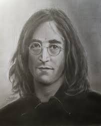 John Lennon drawing by Marcelino