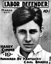 'Harry Simms, Young Communist Leader, Murdered by Kentucky Gun Thugs' from  the Southern Worker. Vol. 2 No. 26. February 20, 1932.