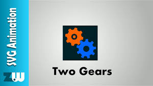 Download Svg Animation Rotation Two Gears Inkscape Youtube