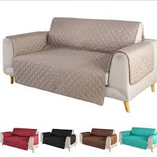 With the right types of covers like these, you'll be amazed at just how much you can change around the look of the sofa, and subsequently the look of the room. Vova 1pc Reversible Quilted Sofa Cover Furniture Protector Waterproof Pet Sofa Cushion Anti Slip