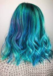 Looking For Best Hair Color Highlights And Hair Color Contrasts To Show Off In 2018 See Here Our Most Amazin Green Hair Colors Hair Styles Types Of Hair Color