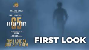 Makers to reveal the first look poster tomorrow Thalapathy 65 First Look Leaked In Social Media Viral Internet