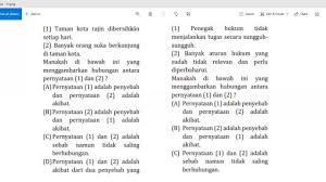Blog ini juga berisi tentang team fc.barcelona, cara konfigurasi dns 53.setiap komputer yang terhubung ke jaringan dapat bertindak baik sebagai workstation maupun server disebut jaringan:choose one answer. Soal Utbk Skolastik Penalaran Umum Mengerjakan Soal Pernyataan Sebab Akibat Youtube