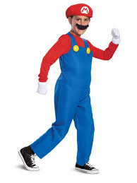 She had a great idea on how to make luigi and mario costumes. Super Mario Brothers Costumes Costume Supercenter