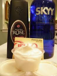Strawberry Cheesecake Pudding Shots Made With Tequila Rose Pudding Shots Tequila Rose Cheesecake Pudding