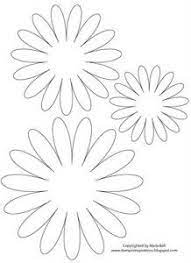 Finally A Daisy I Like Paper Flowers Paper Flower Template Flower Template