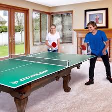 Conversion Top Ping Pong Table Portable Folding 4 Piece Tennis Billiards Net Table Tennis Conversion Top Table Tennis Ping Pong