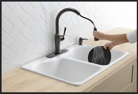 A kitchen faucet has the strength to make or break the look of your kitchen. Kohler Kitchen Faucets At Lowes Create And Babble