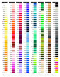 36 competent mettler metrosene thread color chart