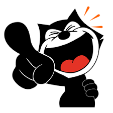 The Wonderful World Of Nini Chaospochi Felix The Cat Has Line Stickers Felix The Cats Minion Stencil Vintage Cartoon