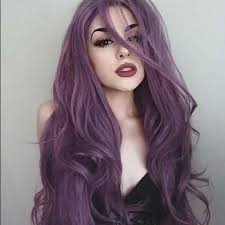 ✨22” PURPLE BODY WAVYLACE FRONT WIG💫 NEW