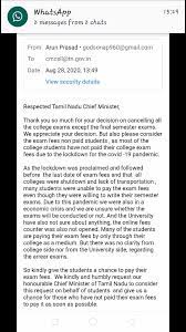 Justice For Non Fees Paid Arrear Student(Anna University) - Petitions.nz
