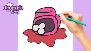 Dibujos de la muerte faciles. Como Dibujar Y Colorear Al Cadaver De Among Us How To Draw The Corpse Dibujos Kawaii Dibujos De Colores Imagenes Para Dibujar