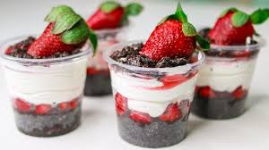 Since a united states customary cup holds exactly 8 u.s. Strawberry Dessert Cup Cream Cheese Strawberry No Bake Dessert Box Yummy Dessert Recipe Youtube