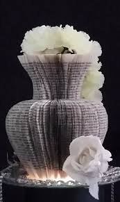 Book Folding Part 1 Vase 1 Book Folding Recycled Book Crafts Book Page Crafts