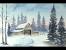 Cabin In The Woods Painting