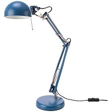 Browse ikea's room lighting collection for our extensive array of lamps, light fixtures, led lighting! Ikea Forsa Classic Style Work Lamp Blue Amazon Com