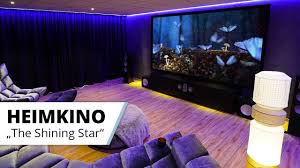 Ob beratung, planung oder heimkino installation in freiburg, karlsruhe, mannheim, heilbronn, tübingen, friedrichshafen. Heimkino The Shining Star Made By Heimkinoraum Stuttgart Youtube