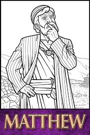 Visit the twelve disciples bible lesson plan section for further ideas to supplement this. The Apostles Of Jesus Christ Matthew Coloring Page Bibleheroes Art Store
