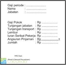 Sebelumnya, foto slip gaji tersebut sempat viral sekitar tahun 2018 lalu. Contoh Slip Gaji Guru Yayasan Contoh Resource