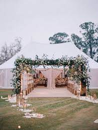 25 Trending Tented Wedding Reception Ideas For Outdoor Wedding Ideas Emmalovesweddings Tent Wedding Wedding Event Design Outdoor Wedding Decorations