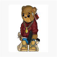 This is the gagsta bear , you better not be on his bad side ! Gangsta Bear Logo Illustration Of Gorilla Gangster Character Premium Vector The Best Selection Of Royalty Free Logo Gangster Mafia Vector Art Graphics And Stock Illustrations