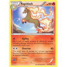 Faster pokemon such as purugly , raichu , and floatzel can outspeed rapidash and can take care of it with their stab moves. Rapidash 15 106