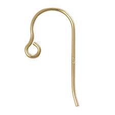 Much of our chain is available in both finished and bulk forms. 14k Yellow Gold Shepherd Hook Ear Wire Earring Findings Hoops Wholesale Jewelry Findings In Bulk