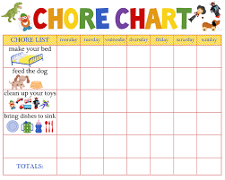 Chore Charts For Multiple Children Chore Chart The Paro