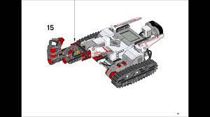The arrows indicate the default positive direction. Lego Mindstorms Ev3 31313 Track3r Building Instructions Youtube