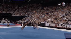 Shortly after, clips started surfacing on social media. Triple Twisting Double Tuck Biles The Balance Beam Situation