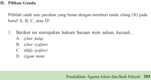 Jawaban Pg Pai Kelas 7 Halaman 203 Bab 13 Hidup Lebih Damai Dengan Ikhlas Sabar Dan Pemaaf Bastechinfo