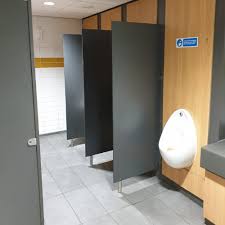 There should be about 12 inches of space between urinals to allow room for the partition and space for users to stand. Sgl Urinal Dividers A Strike Against Covid Commercial Washrooms