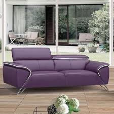 Luca Home Purple Sofa Purple Sofa Sofa Furniture