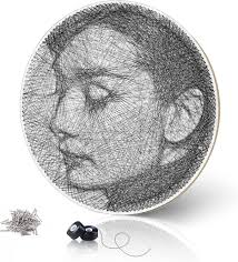 DIY String Art Craft Kit for Adults