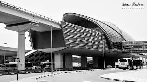 Dubai Metro Station City Architecture Metro Station Dubai