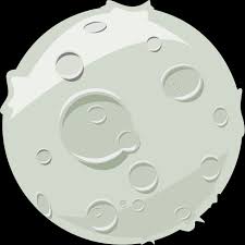 Cartoon moon vector clipart eps images. Moon Clipart Graphics Of Moons Lunar Phases 3 Cliparting Com