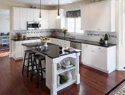 White kitchen cabinet black granite countertop island. What Are The Best Granite Colors For White Cabinets In Modern Kitchens