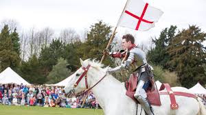 The badge of the order depicts st george on horseback slaying a dragon. 9 Things You Didn T Know About St George English Heritage
