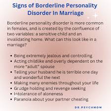 Borderline Personality Disorder In Marriage - Dr. Psych Mom