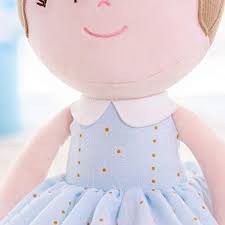Conzy Stuffed Baby Doll Gifts For Girl Super Soft Buddy Cuddly Baby Girl Toy Gifts Wtih Gift Bag 16 5 Inches In Standing Blue Pricepulse