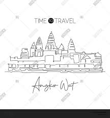Single Continuous Vector Photo Free Trial Bigstock Repeat the same technique as you did in drawing the left side dome and base. single continuous vector photo free