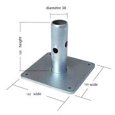 China Oem Manufacturer Galvanized Pipe Adjustable Scaffolding Screw Base Jack U Head Jack Base Plate For Scaffolding System Sampmax Manufacturer And Supplier Sampmax