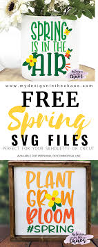 Free Spring Svg Files My Designs In The Chaos
