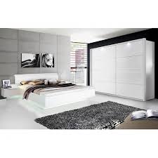 Myhobu Silent Komplett Schlafzimmer Material Dekorspanplatte Weiss Hochglanz 4 Teilig Jetzt Online Kaufen